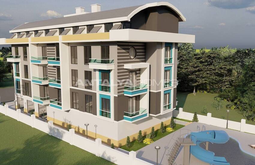 Apartments in a Complex with On-site Facilities in Alanya
