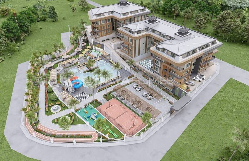Cheap Sea and Nature View Properties for Sale in Alanya Oba 2