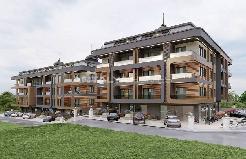 Cheap Sea and Nature View Properties for Sale in Alanya Oba 6