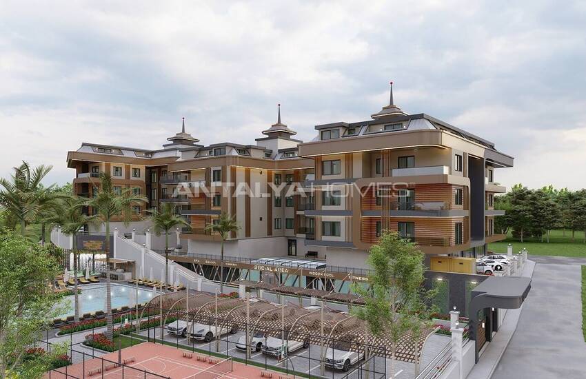 Cheap Sea and Nature View Properties for Sale in Alanya Oba 4