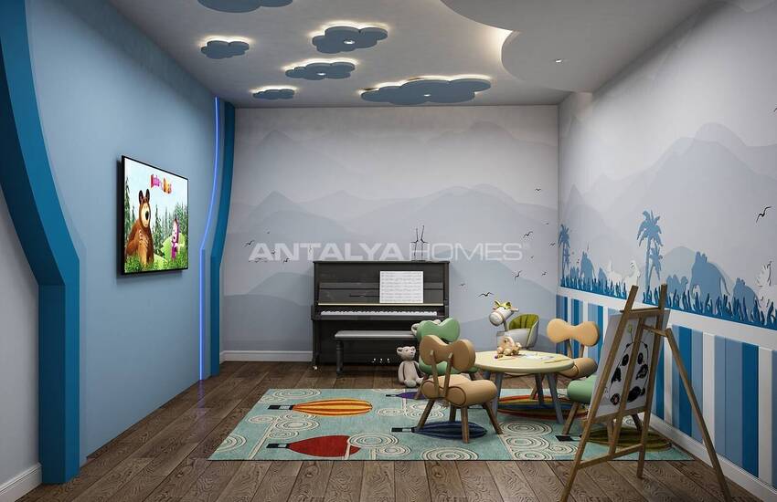 Новые Квартиры в Комплексе с Видом на Море в Аланье 17