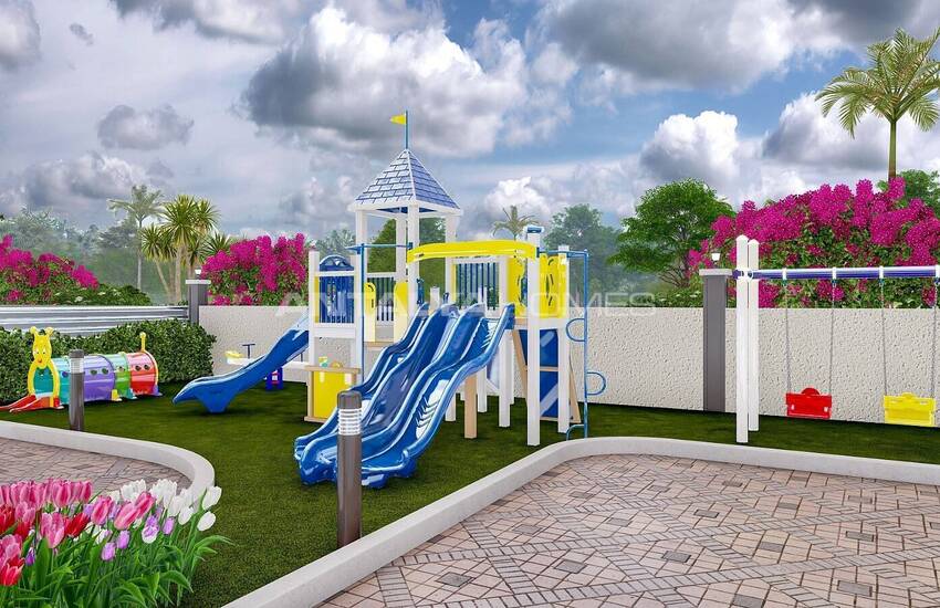 Новые Квартиры в Комплексе с Видом на Море в Аланье 8