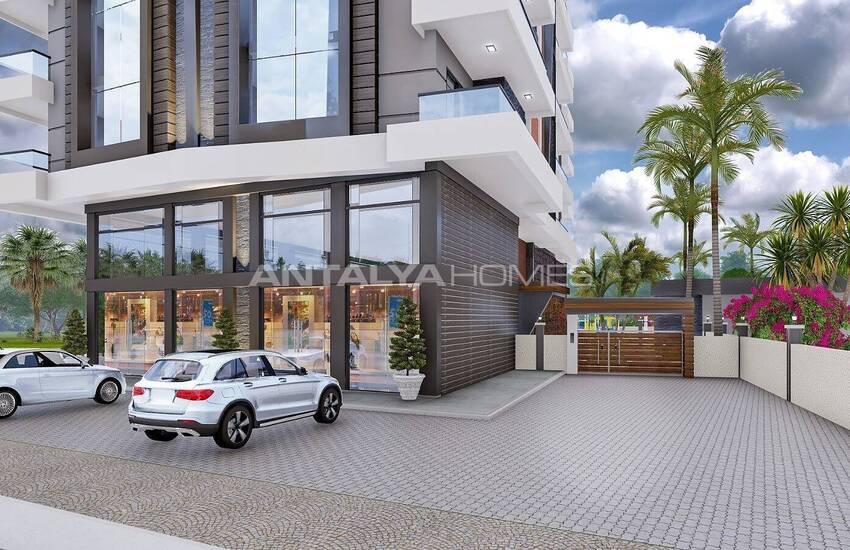 Новые Квартиры в Комплексе с Видом на Море в Аланье 9