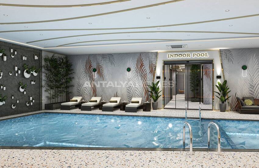 Новые Квартиры в Комплексе с Видом на Море в Аланье 20