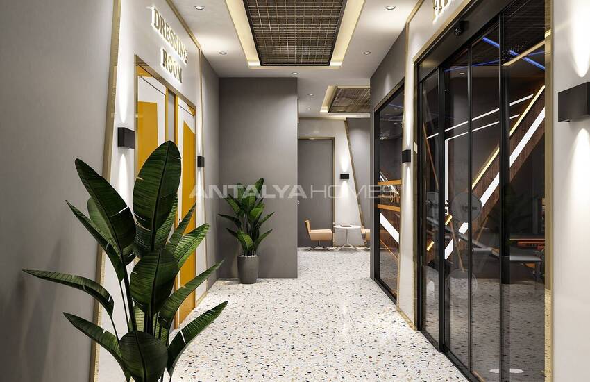 Новые Квартиры в Комплексе с Видом на Море в Аланье 22