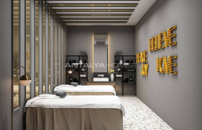 Новые Квартиры в Комплексе с Видом на Море в Аланье 24