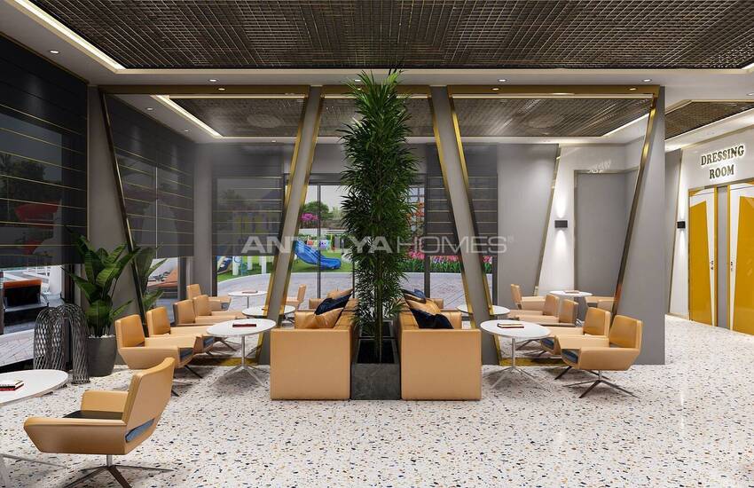 Новые Квартиры в Комплексе с Видом на Море в Аланье 13