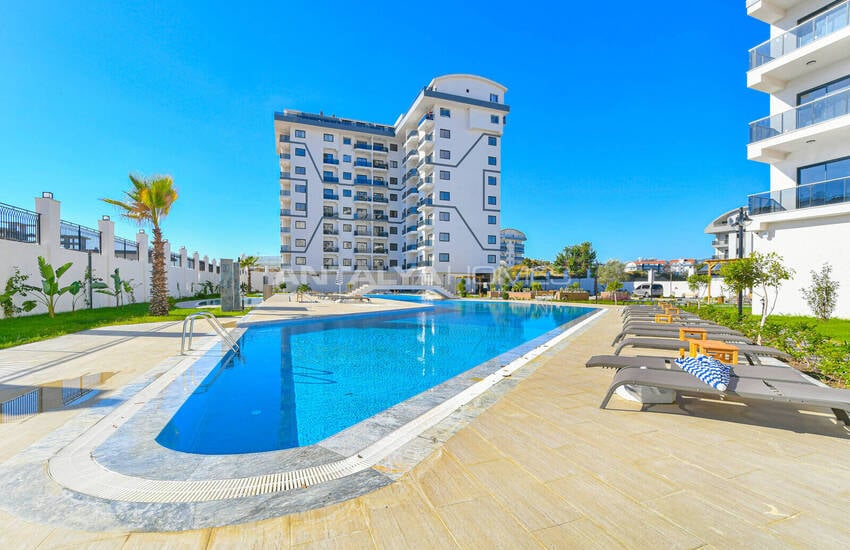 Immobiliers Dans Une Résidence Avec Service De Navette À Alanya