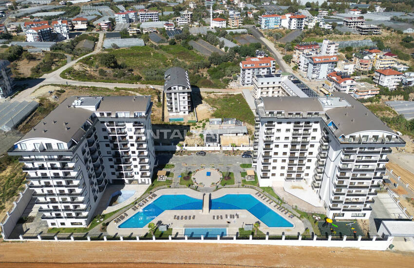 Properties in Complex with Shuttle Service to Sea in Alanya 7