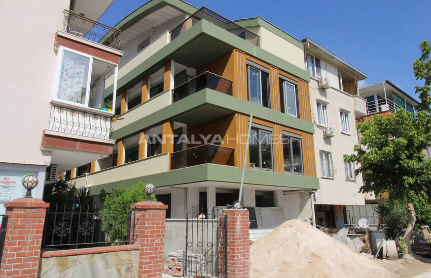 New Build Apartments with Spacious Design in Lara Antalya