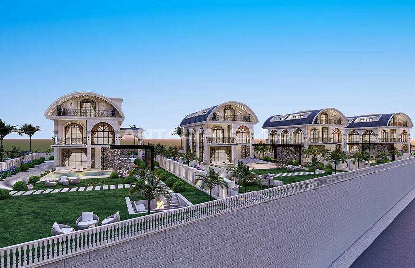 Detached Villas with Private Pool and Garden in Alanya 2