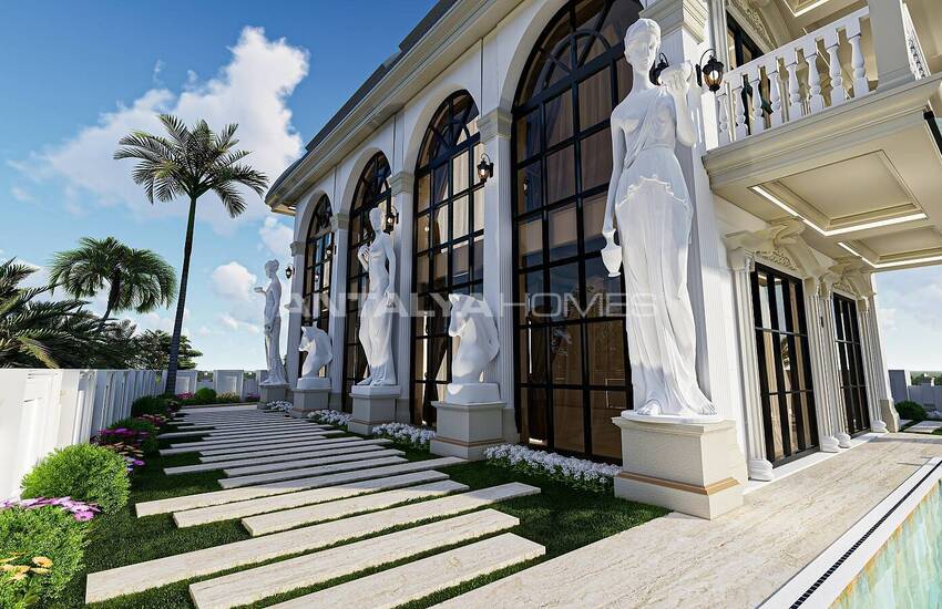 Detached Villas with Private Pool and Garden in Alanya 10