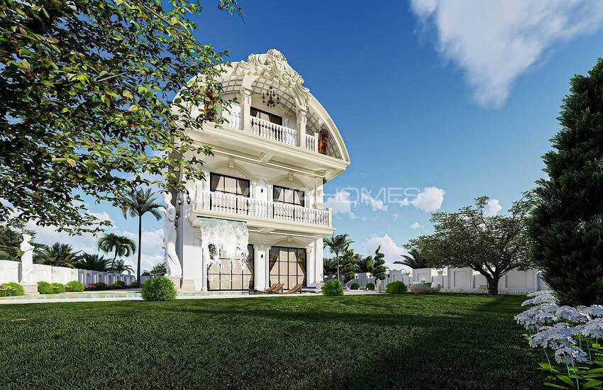 Detached Villas with Private Pool and Garden in Alanya 11