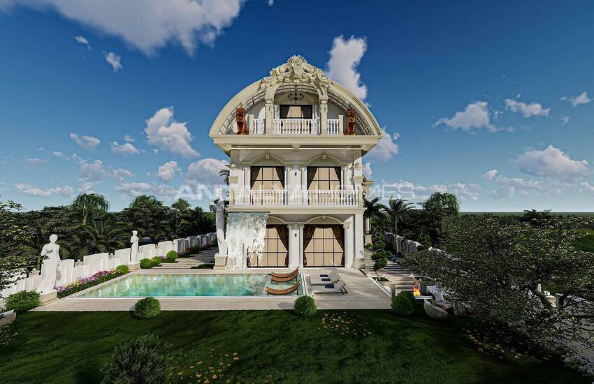 Detached Villas with Private Pool and Garden in Alanya 13