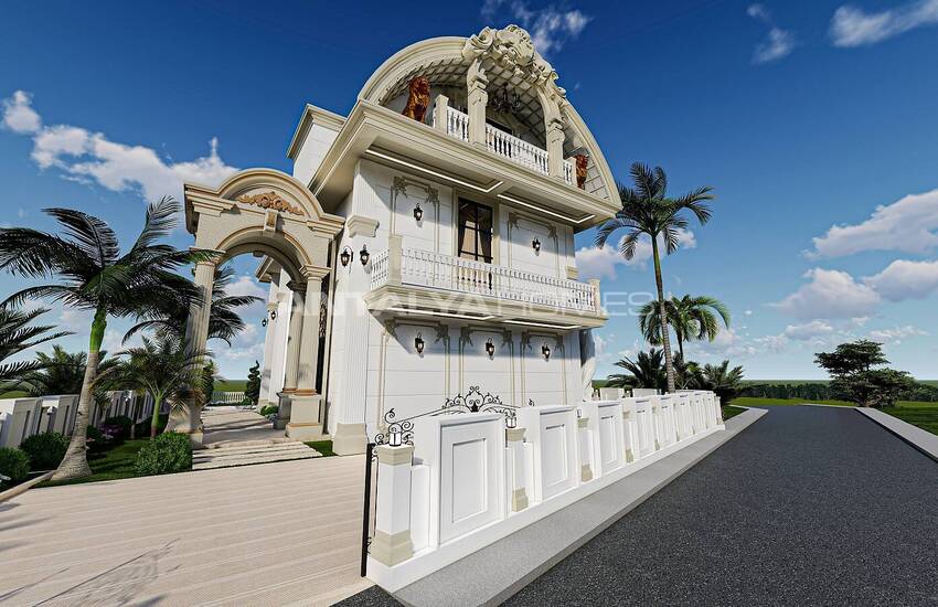 Detached Villas with Private Pool and Garden in Alanya 14