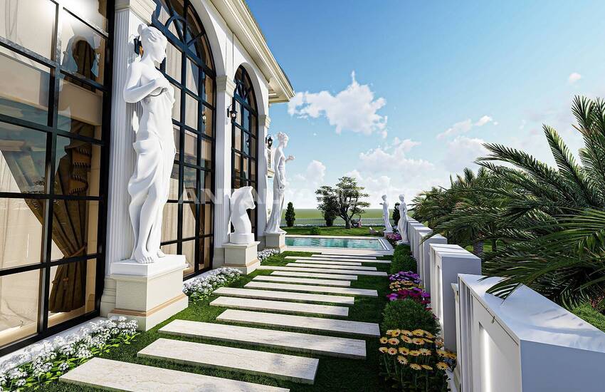 Detached Villas with Private Pool and Garden in Alanya 15