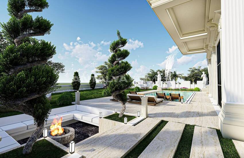 Detached Villas with Private Pool and Garden in Alanya 16