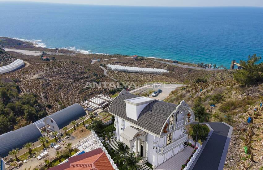 Detached Villas with Private Pool and Garden in Alanya 17