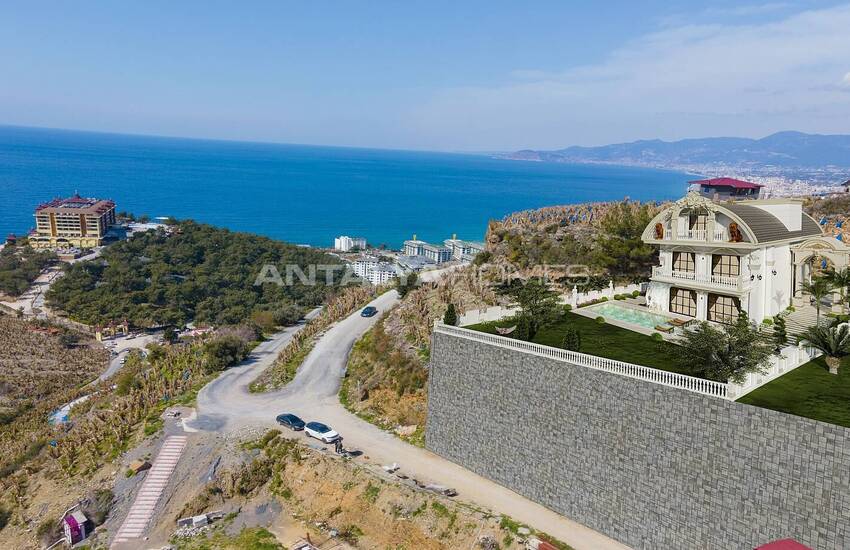 Detached Villas with Private Pool and Garden in Alanya 18