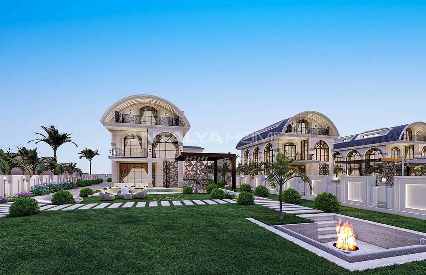 Detached Villas with Private Pool and Garden in Alanya 3