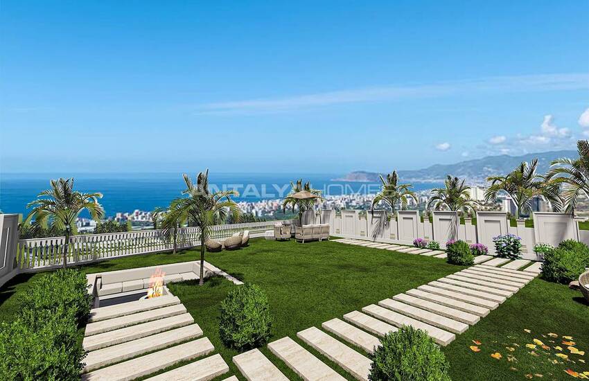 Detached Villas with Private Pool and Garden in Alanya 6