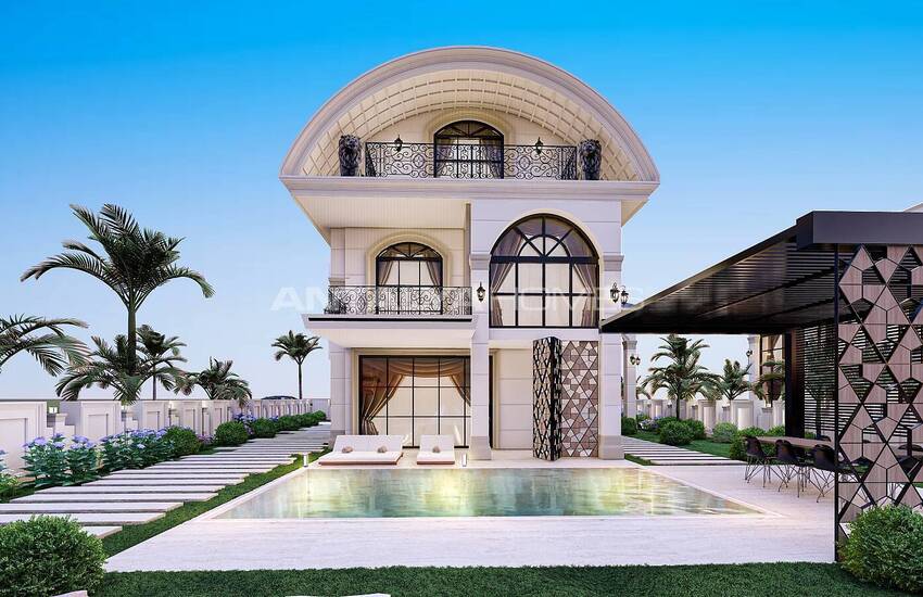 Detached Villas with Private Pool and Garden in Alanya 7