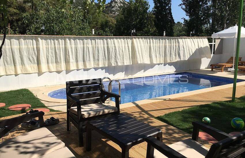 Stone House Intertwined with Nature in Kalkan Islamlar 4