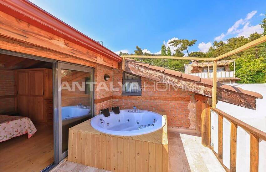 Stone House Intertwined with Nature in Kalkan Islamlar 9