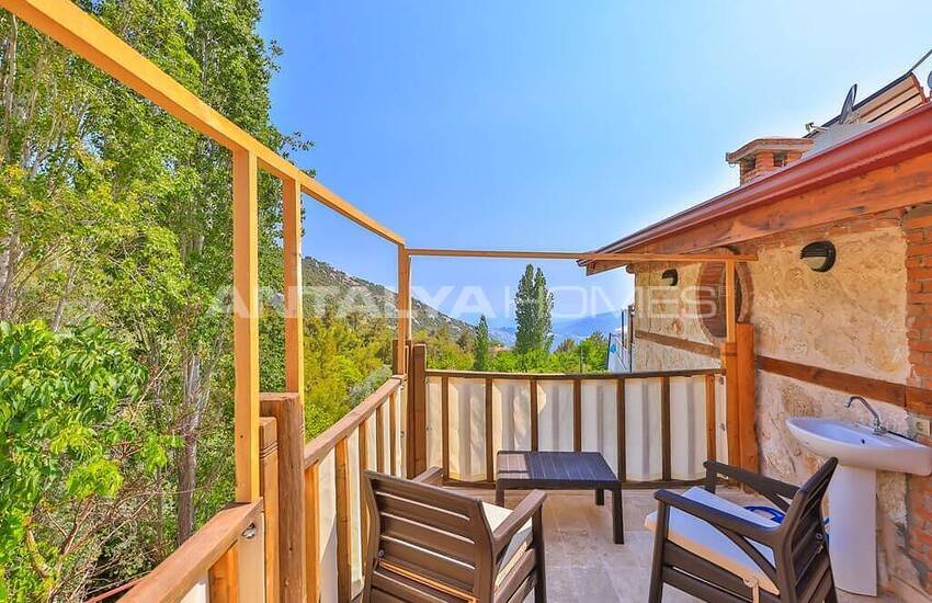 Stone House Intertwined with Nature in Kalkan Islamlar 10