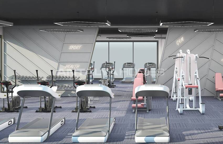 Elegant Flats in a Complex in Oba Neighborhood in Alanya 9