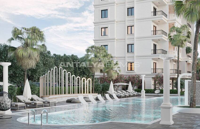 New-build Apartments with Shuttle Service to the Sea in Alanya 