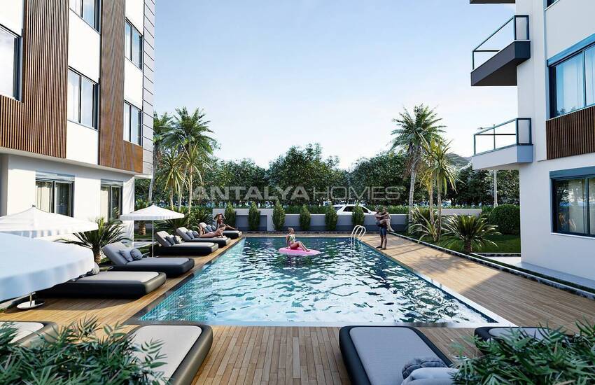 Immobilier Dans Un Résidence Avec Piscine À Alanya Oba