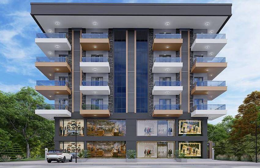 Sea View Apartments in Boutique Project in Kargicak Alanya