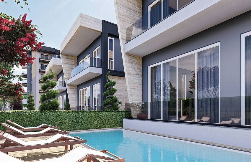 New Build Villas with Private Pool and Garden in Antalya 1