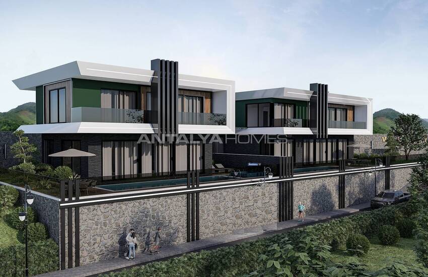 Luxe Villas with Private Gardens and Pools in Alanya
