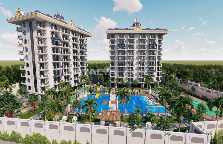 Alanya Avsallar'da Plaja Yakın Lüks Site İçinde Daireler 7