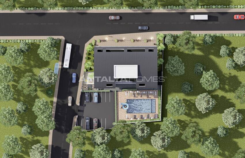 Luxe Flats In Een Complex Met Zwembad In Oba Alanya 9