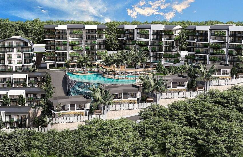 Alanya Apartments in a Luxury Complex with On-site Facilities 1