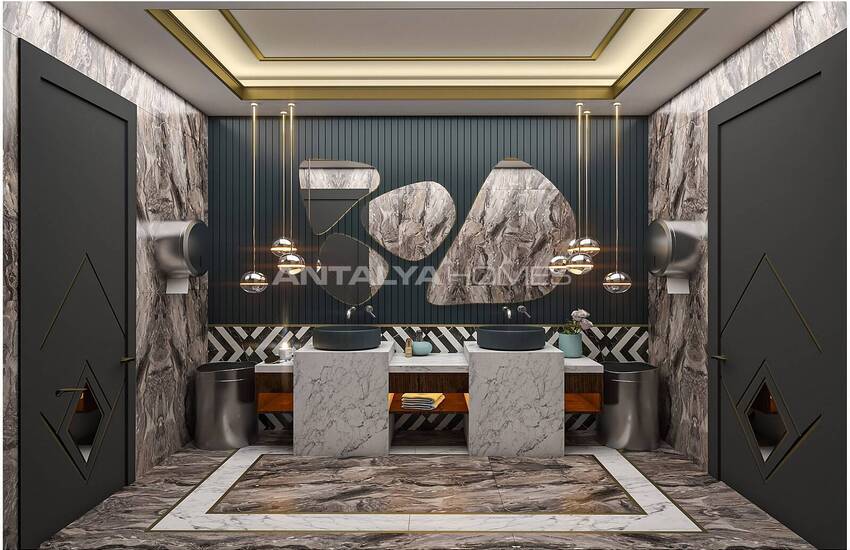 Alanya Apartments in a Luxury Complex with On-site Facilities 17