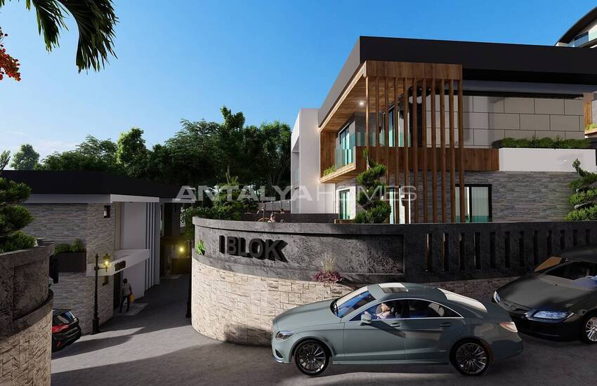 Stylish Houses in a Comprehensive Complex in Alanya Kargicak 12