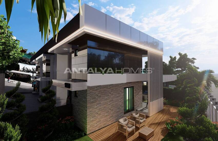 Stylish Houses in a Comprehensive Complex in Alanya Kargicak 13