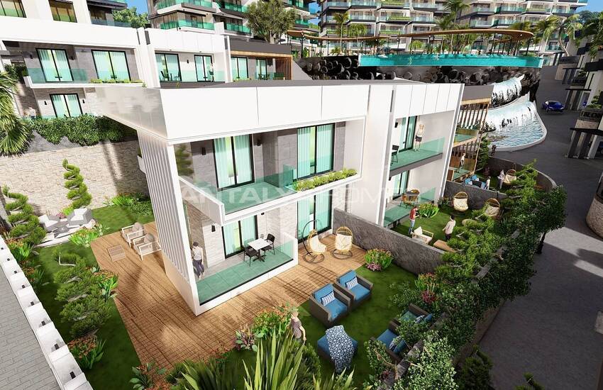 Stylish Houses in a Comprehensive Complex in Alanya Kargicak 3