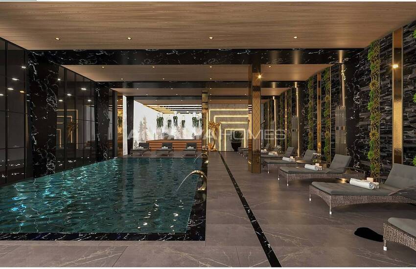 Stylish Houses in a Comprehensive Complex in Alanya Kargicak 23