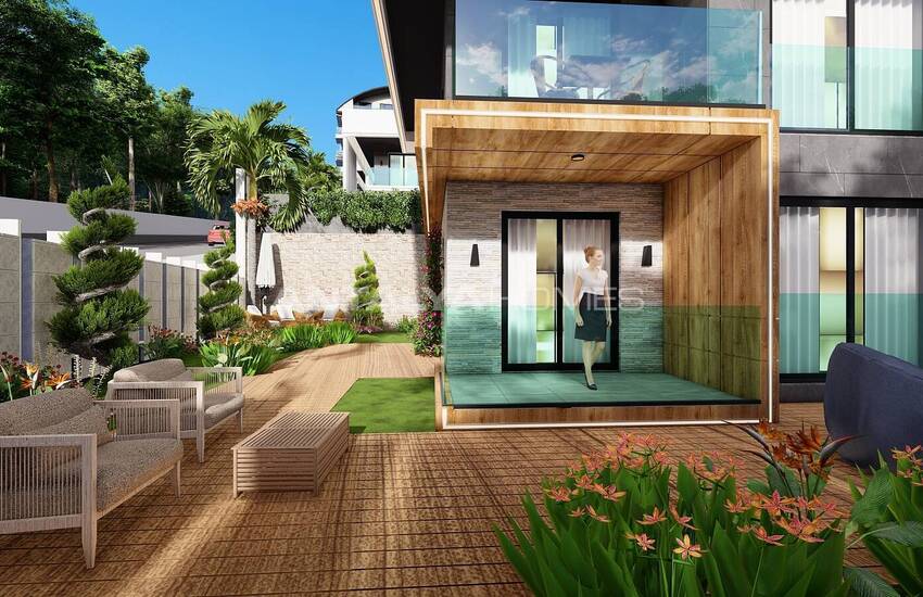 Stylish Houses in a Comprehensive Complex in Alanya Kargicak 4