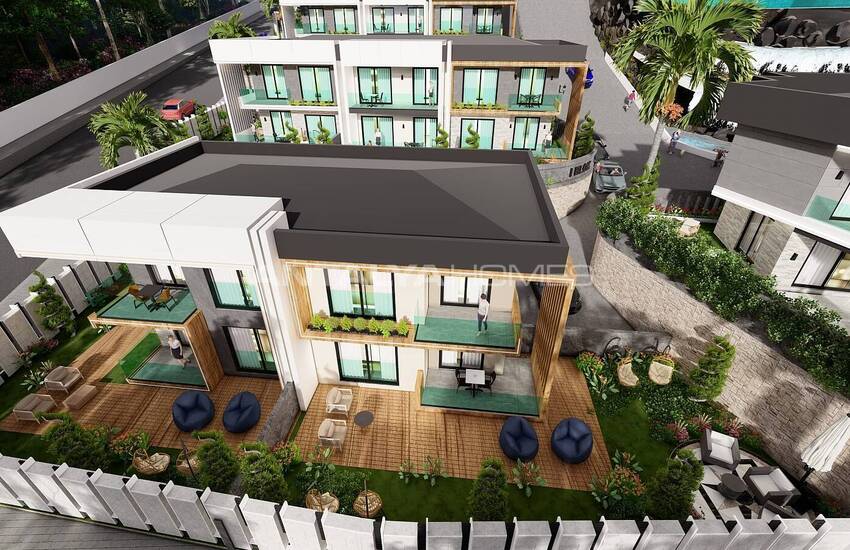 Stylish Houses in a Comprehensive Complex in Alanya Kargicak 5