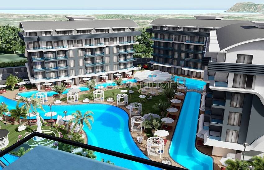 Stilvolle Wohnungen Mit Meer Und Naturblick In Oba, Alanya 3