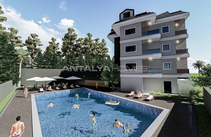Alanya Kargıcak'ta Butik Proje İçinde Deniz Manzaralı Daireler 2