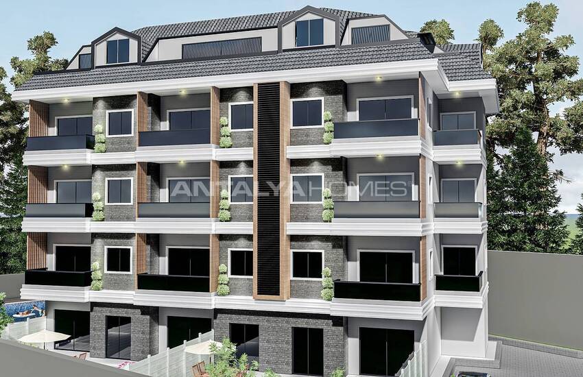 Alanya Kargıcak'ta Butik Proje İçinde Deniz Manzaralı Daireler 3