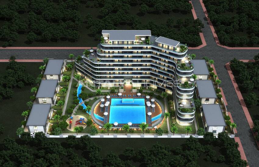 Semi-detached Villas in a Comprehensive Complex in Altintas 4