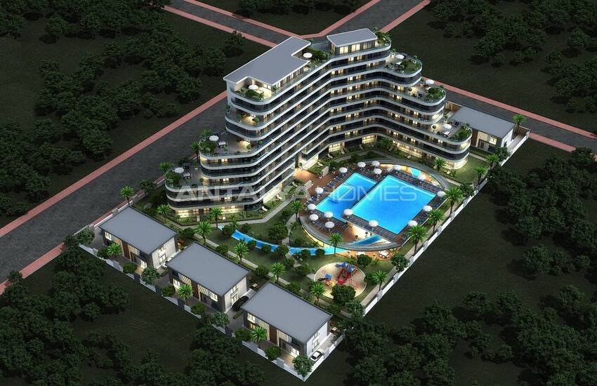 Semi-detached Villas in a Comprehensive Complex in Altintas 5